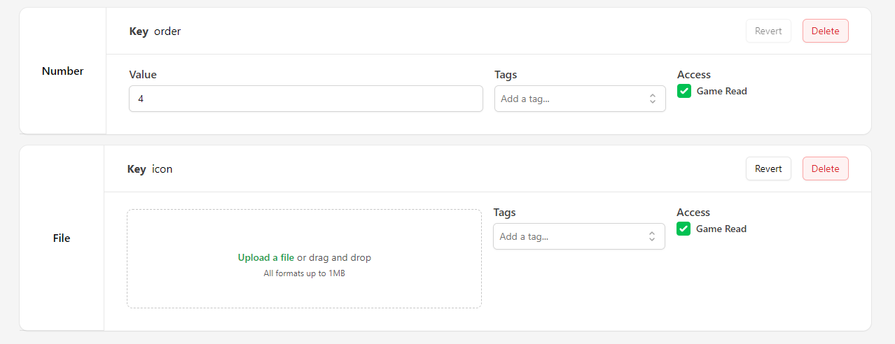 Accessing metadata on a catalog item.