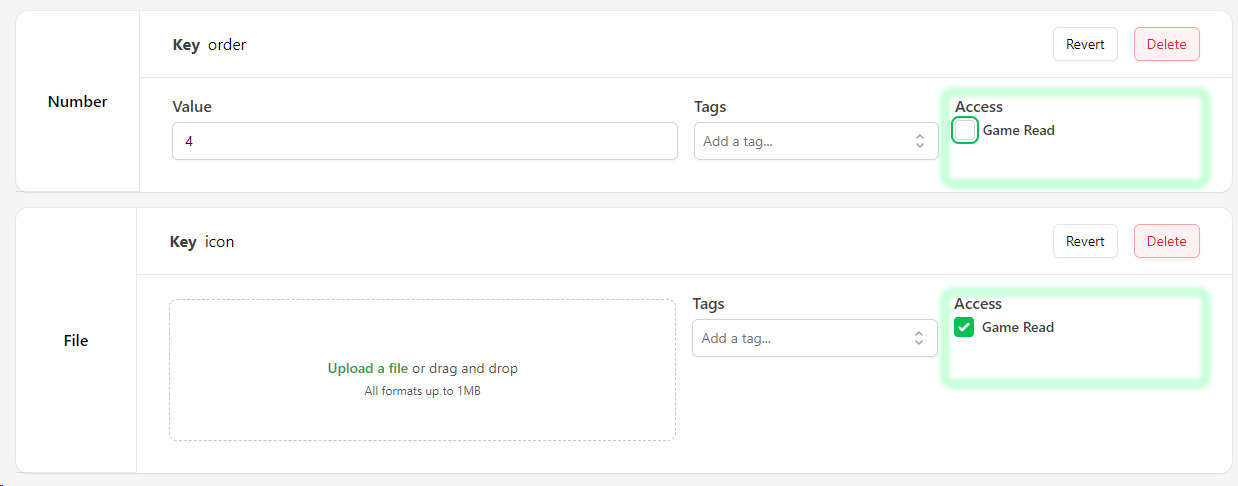 Accessing metadata on a catalog item.